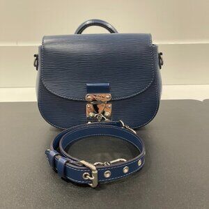 Louis Vuitton Epi Leather Eden PM Navy (JB1434)